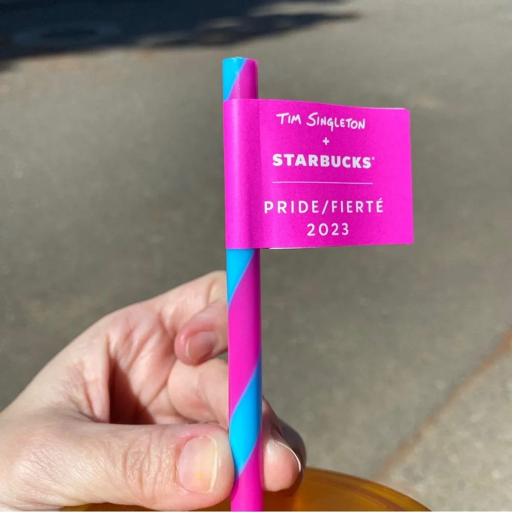 Retired Pride 2023 Tim Singleton x Starbucks Limited Release Venti Cold Tumbler